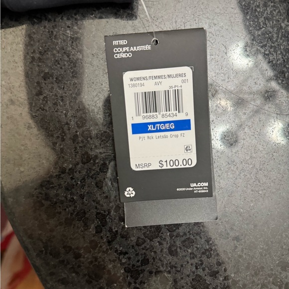 Under Armor Dwayne Johnson Crop Jacket - Picture 7 of 7